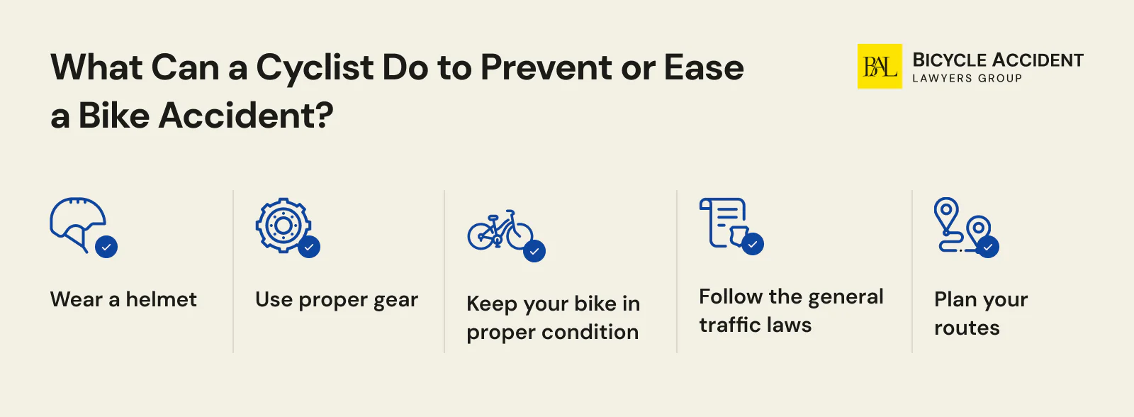 how to prevent a bicycle accident