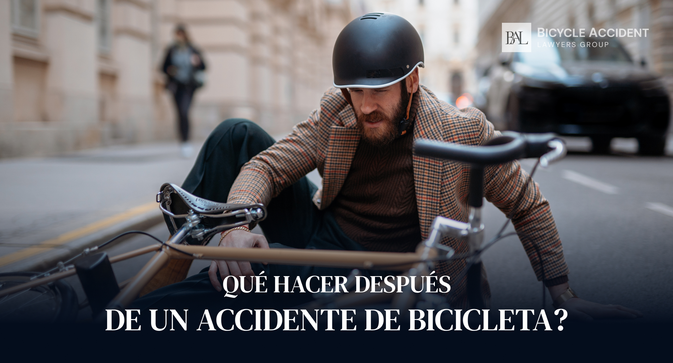 ¿Qué hacer después de un accidente de bicicleta?