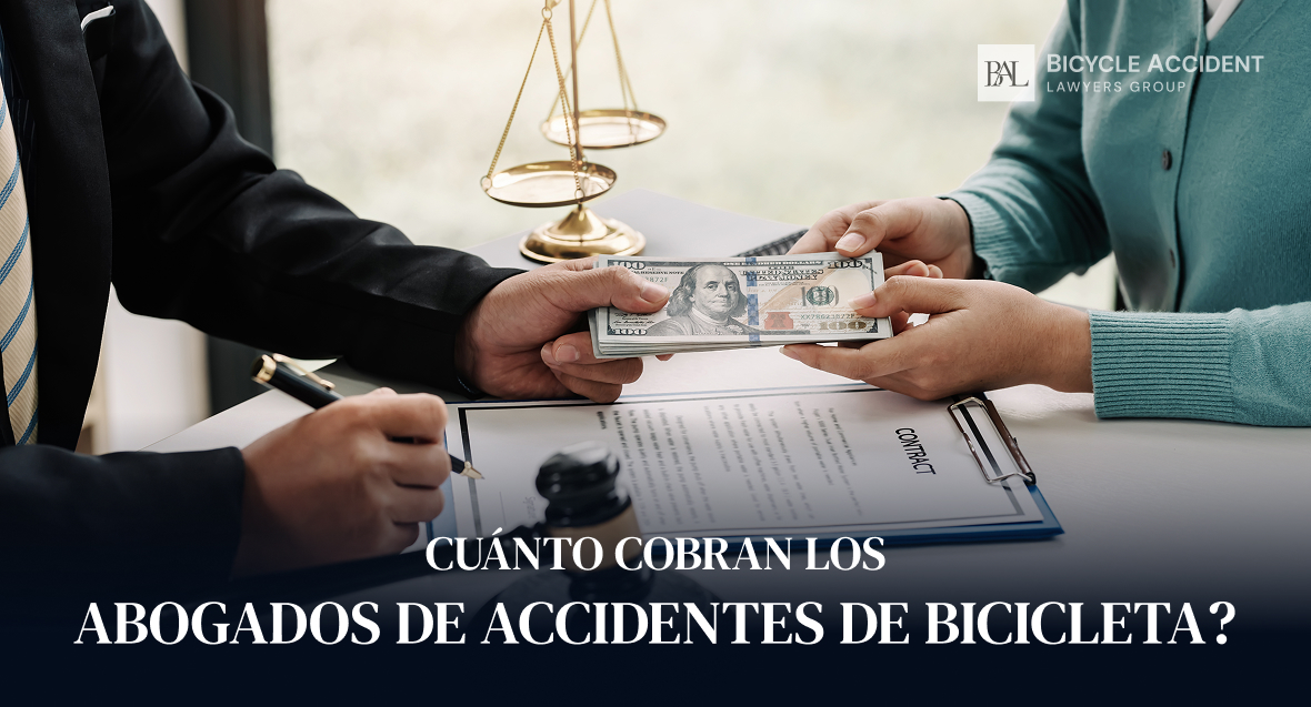 ¿Cuánto cobran los abogados de accidentes de bicicleta?