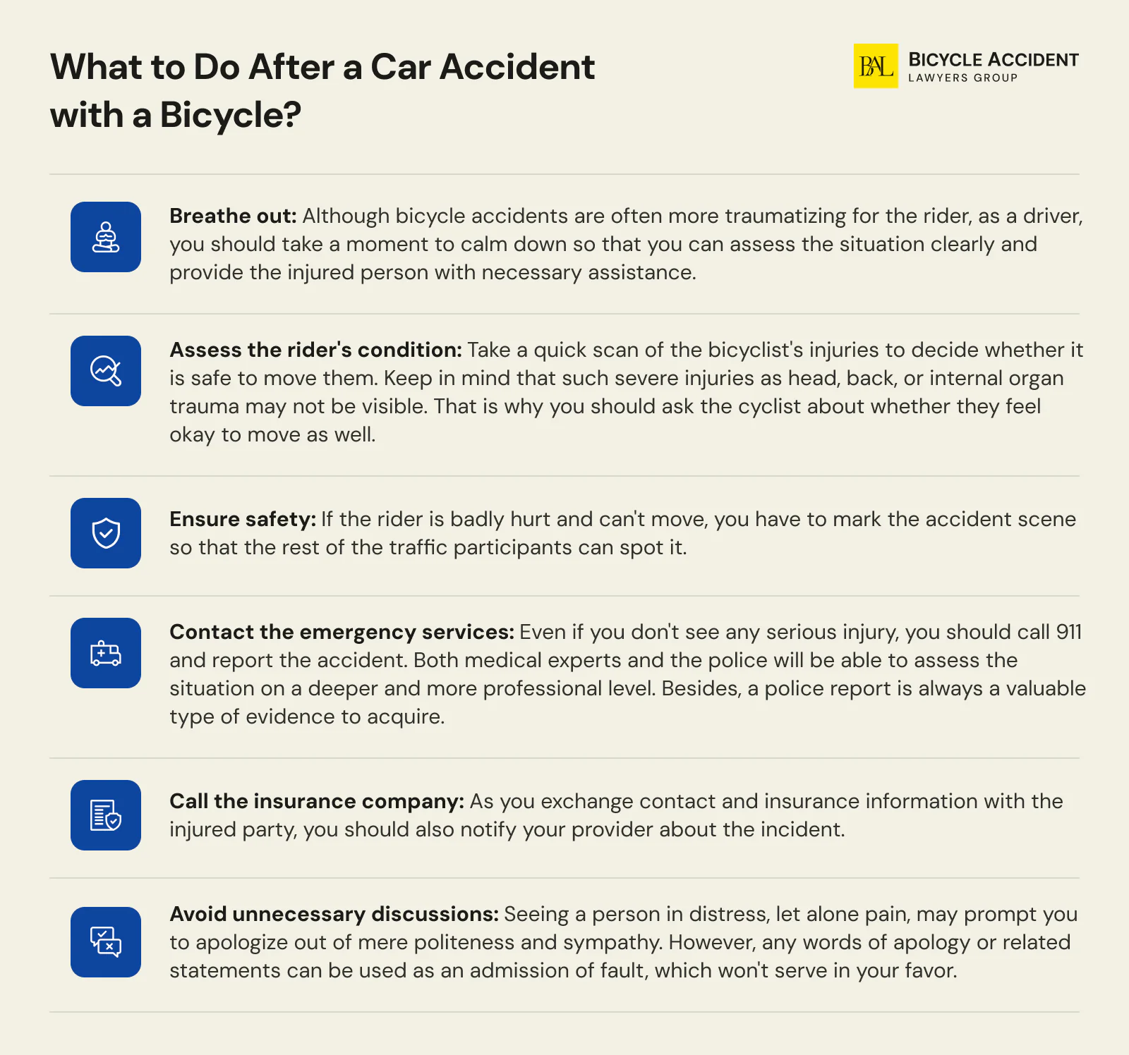 What to Do After a Car Accident with a Bicycle