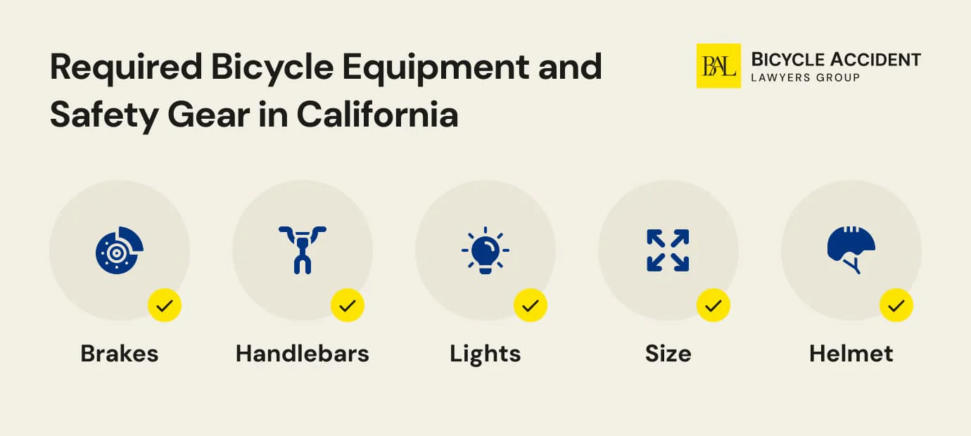 Required Bicycle Equipment in California